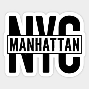 Manhattan Sticker